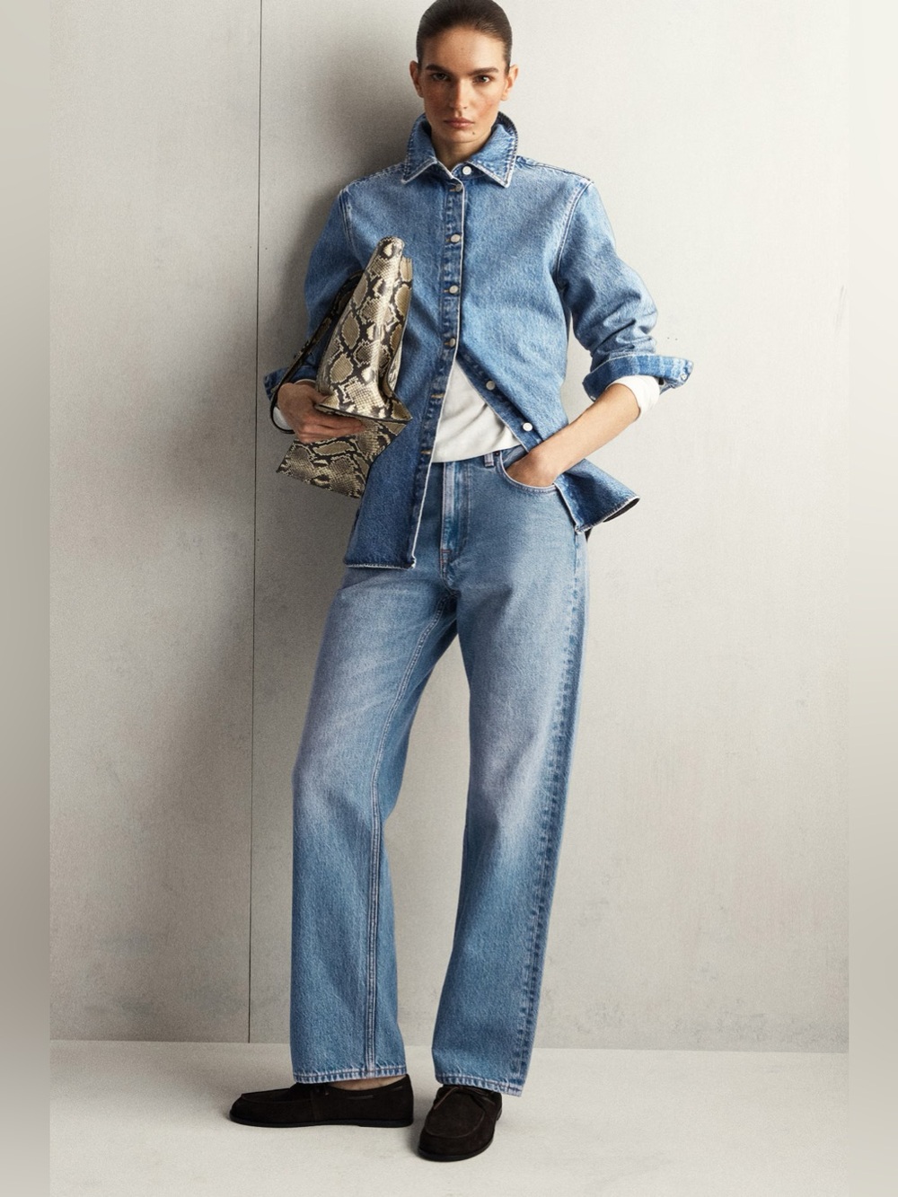 NWT (size 6) COS DENIM SHIRT